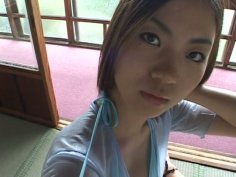 Astonishing model Megami no Sugao wanna rub her wet pussy at home